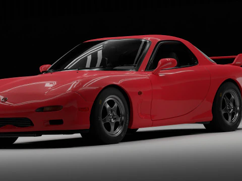 Mazda RX 7 FD3S 3D Model