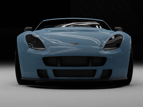 Dewbauchee Rapid GT 3D Model
