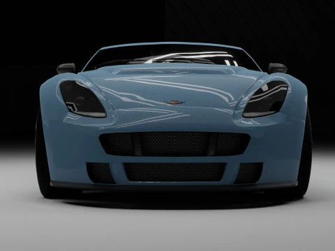 Dewbauchee Rapid GT 3D Model