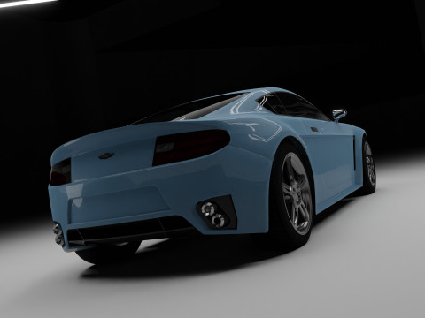 Dewbauchee Rapid GT 3D Model