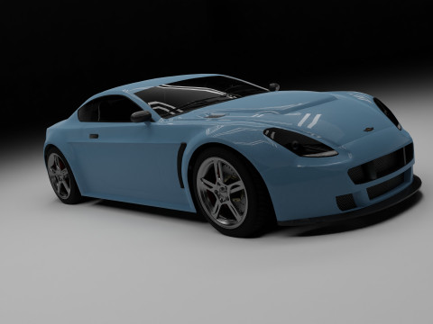 Dewbauchee Rapid GT 3D Model