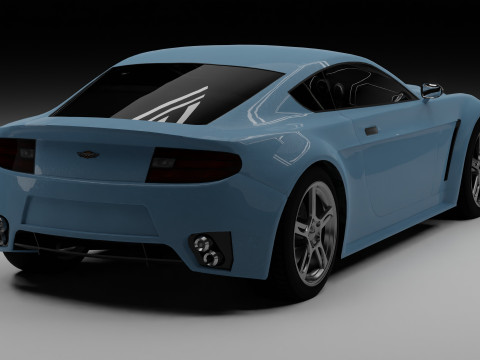 Dewbauchee Rapid GT 3D Model