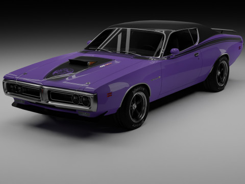 Dodge Charger Super Bee Modello 3D