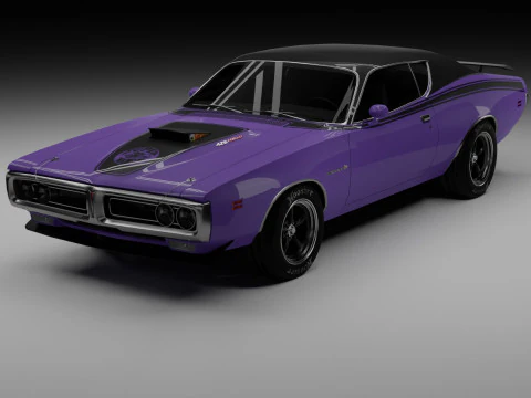 Dodge Charger S&uacute;per Abeja Modelo 3D