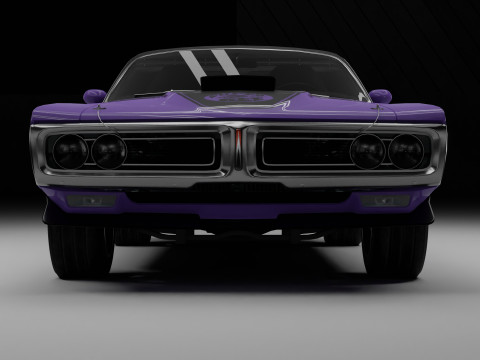 Dodge Charger Super Bee Modello 3D