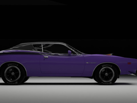 Dodge Charger Super Bee Modello 3D