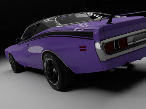 Dodge Charger S&uacute;per Abeja Modelo 3D