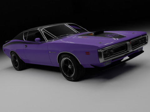 Dodge Charger Super Bee Modello 3D