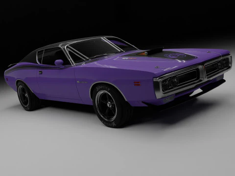 Dodge Charger S&uacute;per Abeja Modelo 3D