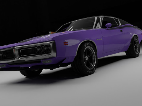 Dodge Charger Super Bee Modello 3D