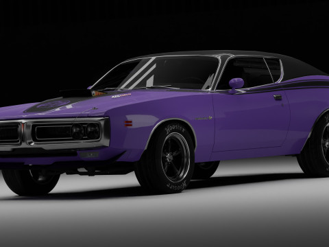 Dodge Charger Super Bee Modello 3D