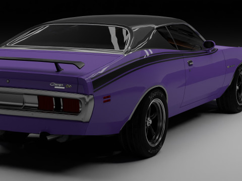 Dodge Charger Super Bee Modello 3D