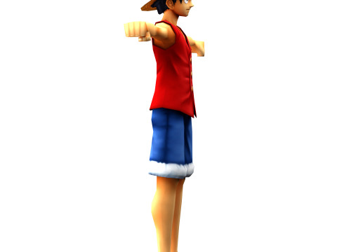 Luffy Modelo 3D