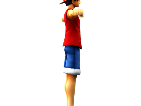 Luffy Modelo 3D