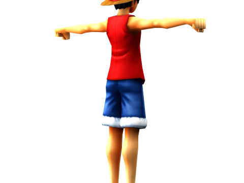 Luffy Modelo 3D