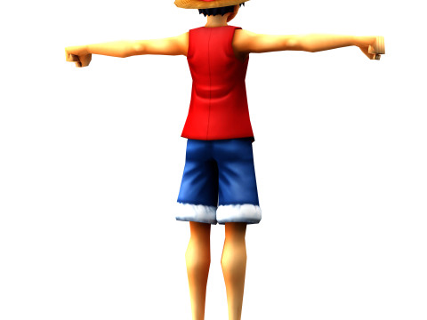 Luffy Modelo 3D