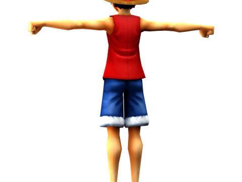 Luffy 3D Model
