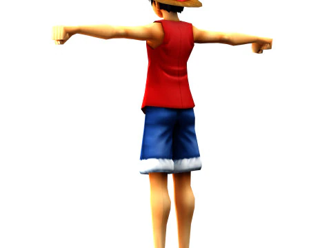 Luffy 3D Model
