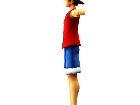 Luffy Modelo 3D