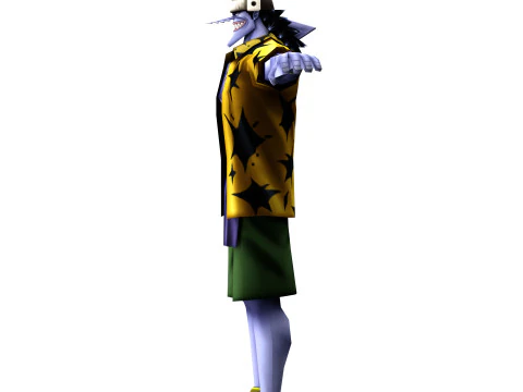 Arlong One Piece 3D Model