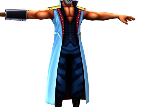 Morgan One Piece Modelo 3D