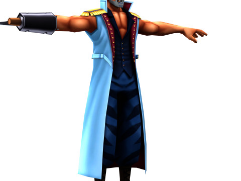 Morgan One Piece Modelo 3D