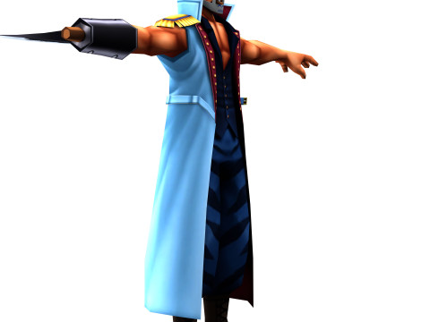 Morgan One Piece Modelo 3D