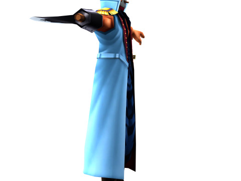 Morgan One Piece Modelo 3D