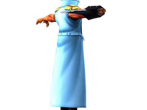 Morgan One Piece Modelo 3D