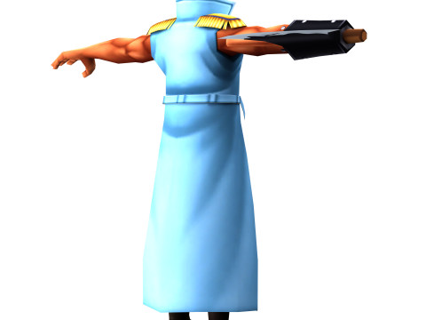 Morgan One Piece Modelo 3D