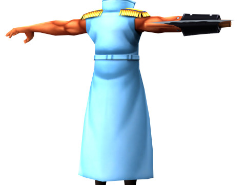Morgan One Piece Modelo 3D
