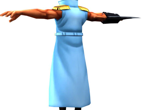 Morgan One Piece 3D Model