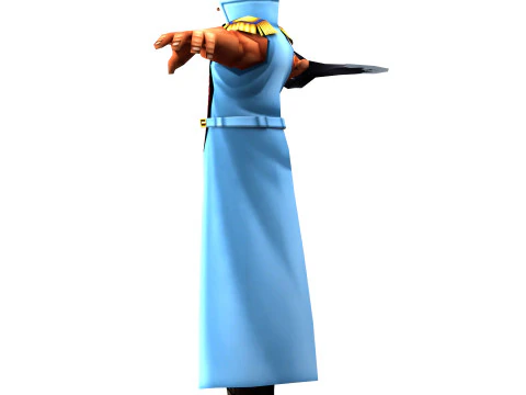Morgan One Piece 3D Model