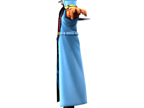 Morgan One Piece Modelo 3D