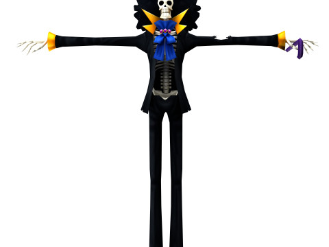 Brook One Piece 3D मॉडल