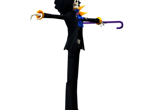 Brook One Piece 3D Model