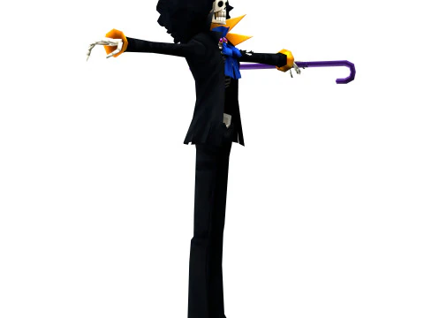 Brook One Piece 3D Model