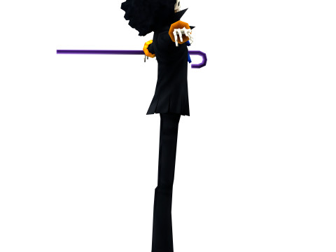 Brook One Piece 3D Model