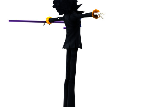 Brook One Piece 3D Model