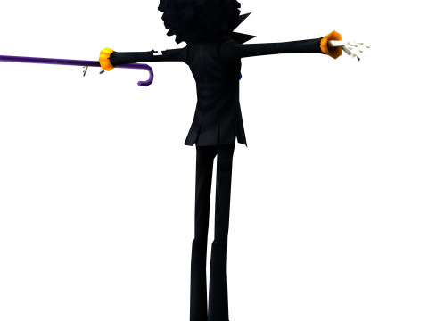 Brook One Piece 3D Model