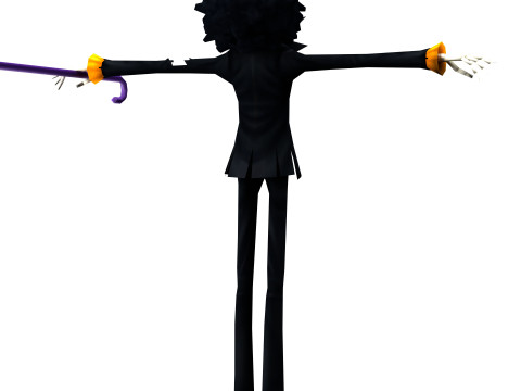 Brook One Piece 3D Model