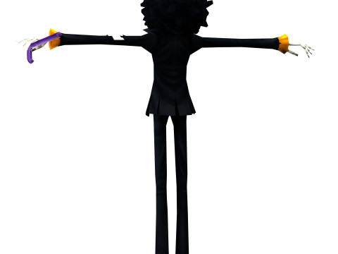 Brook One Piece 3D Model