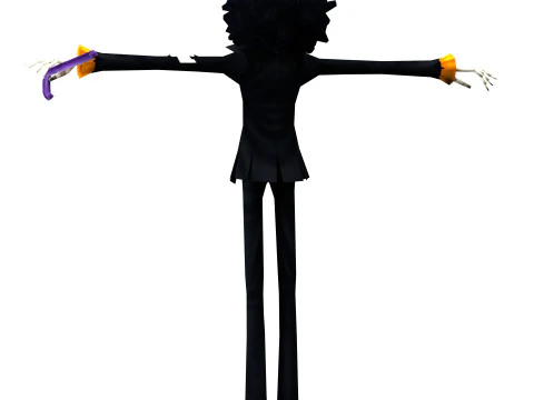 Brook One Piece 3D Model