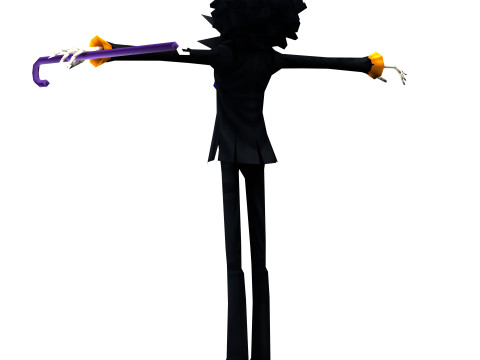 Brook One Piece 3D Model