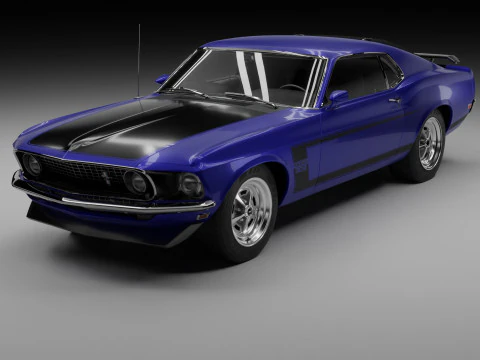 Cars Collection 3D Model