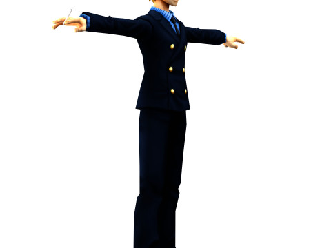Sanji One Piece 3D 模型