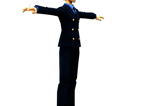 Sanji One Piece 3D Model