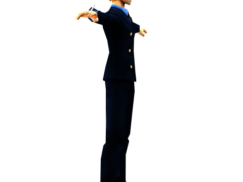 Sanji One Piece 3D 模型
