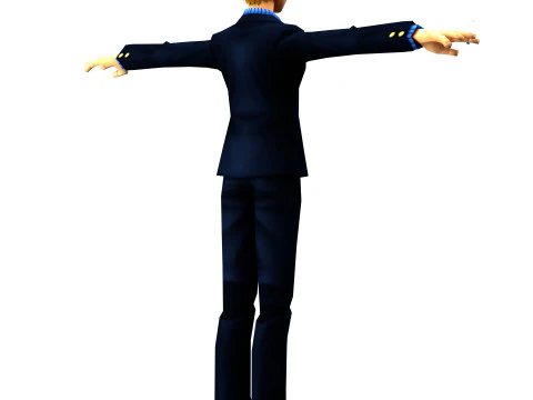 Sanji One Piece 3D Model