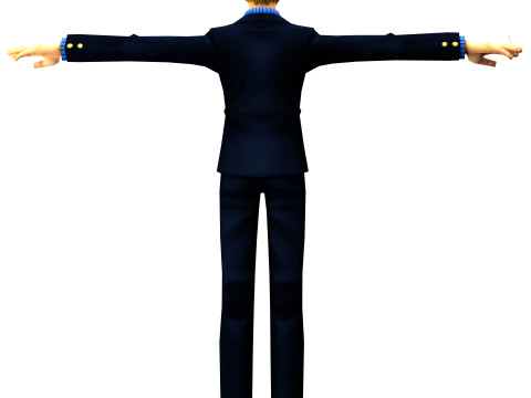 Sanji One Piece 3D 模型